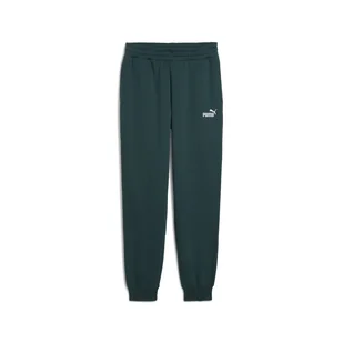 Męskie Spodnie PUMA ESS NO. 1 LOGO SWEATPANTS FL CL (S) 68260775 – Zielony - Spodnie męskie - miniaturka - grafika 1