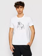Koszulki męskie - The North Face T-Shirt Kk Ah Tee Biały Regular Fit - miniaturka - grafika 1
