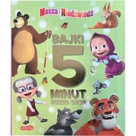 Komiksy dla dzieci - Masza i Niedźwiedź Bajki 5 Minut Przed Snem HarperKids 3+ - miniaturka - grafika 1