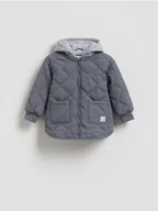 Kombinezony dla dzieci - Reserved - Kurtka z kapturem - ciemnoszary - miniaturka - grafika 1
