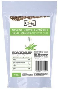 Olvita NASIONA CHIA 250G - Zdrowa żywność - miniaturka - grafika 1