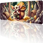 Podkładki pod mysz - PODKŁADKA POD MYSZ MYSZKĘ Sknerek 80x30 TILT Gamingowa Prezent Wytrzymała - miniaturka - grafika 1