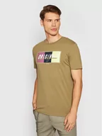 Koszulki męskie - Jones Jack T-Shirt Mason 12193852 Zielony Standard Fit - miniaturka - grafika 1