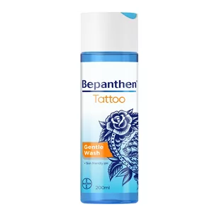 Bepanthen Tattoo Żel do Mycia 200 ml - Kosmetyki do kąpieli - miniaturka - grafika 1