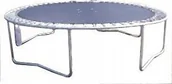 Akcesoria do trampolin - Spartan Wymienna Mata Czarna Do Trampoliny O Śr. 305 cm Spartan - miniaturka - grafika 1