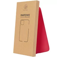 Etui i futerały do telefonów - Xiaomi Redmi Note 7 - Etui matowe wiśniowe - miniaturka - grafika 1