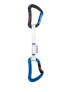 Ekspres wspinaczkowy Ocun Raven QD Bio-Dyn-Ring 15 mm 15 cm - blue - Sprzęt wspinaczkowy - miniaturka - grafika 1