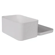 Pojemniki łazienkowe - Organizer CLOE 22 x 15 x 12 cm biały - miniaturka - grafika 1
