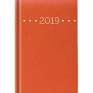 Kalendarze - Kalendarz 2019 B6 Caribe pomarańczowy - miniaturka - grafika 1