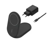 Ładowarki do telefonów - Belkin BoostCharge 15W QI2 Czarny - miniaturka - grafika 1