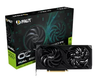 Palit GeForce RTX 4060 Ti Dual OC 8GB GDDR6 NE6406TT19P1-1060D - Karty graficzne - miniaturka - grafika 1