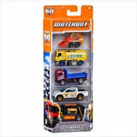 Samochody i pojazdy dla dzieci - Matchbox 5-pak C1817 Mattel - miniaturka - grafika 1