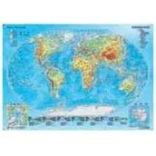 Przewodniki - Podkład dwustronny z mapą świata - miniaturka - grafika 1