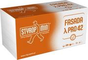 Styropian - Styropian Styropmin Fasada Pro 42 10 cm EPS 0.042 W/(mK) 3 m2 - miniaturka - grafika 1
