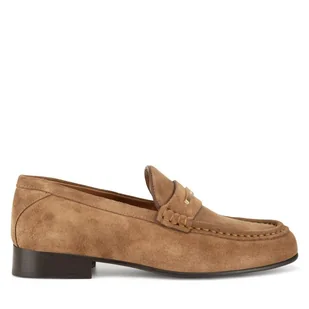 Mokasyny Gino Rossi ELYSE-130 Beżowy - Mokasyny damskie - miniaturka - grafika 1