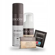 Środki do obuwia i ubrań - Do Czyszczenia Pianka do Butów Chusteczka Gumka Impregnat Zestaw 4 w 1 - miniaturka - grafika 1