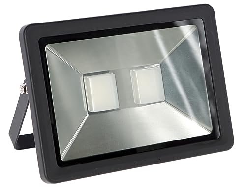 Kerbl 345684 LED reflektor zewnętrzny, 285 mm x 250 mm x 64 mm, 100 W, 4 sztuki