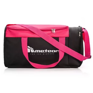 Torba fitness Meteor Widar 40 l różowy/czarny - Torby sportowe - miniaturka - grafika 1