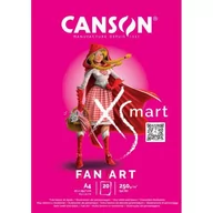 Podobrazia, bloki, papiery - Blok rysunkowy A4 20k 250g XSmart Fun    Art Manga Canson - miniaturka - grafika 1