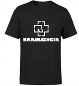 Koszulki męskie - KOSZULKA MĘSKA ŚMIESZNA T-SHIRT Z NADRUKIEM Rammstein HARD ROCK r. L 12 - miniaturka - grafika 1
