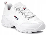 Buty sportowe damskie - Buty sportowe damskie białe Fila Strada Low 37 - miniaturka - grafika 1