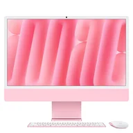 Mini PC - Apple iMac Apple M M4 59,7 cm (23.5") 4480 x 2520 px All-in-One PC 16 GB 512 GB SSD macOS Sequoia Wi-Fi 6E (802.11ax) Różowy MWV53D/A - miniaturka - grafika 1