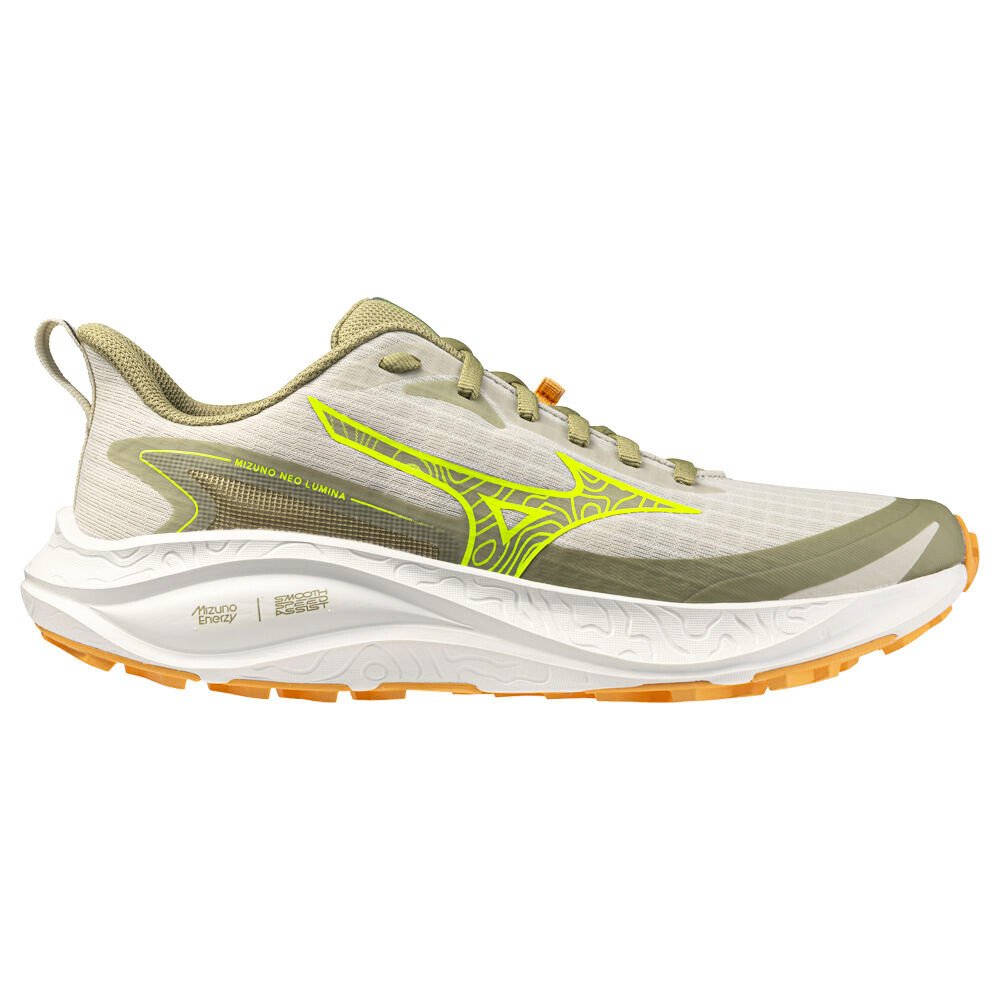 Damskie buty do biegania Mizuno Neo Lumina Silver Birch/Lightning Yellow UK 7,5