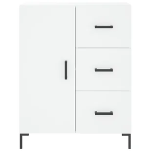 Witrynka, biała, 69,5x34x180 cm, materiał drewnopochodny Lumarko! - Witryny Witrynka, biała, 69,5x34x180 cm, materiał drewnopochodny Lumarko! - Witryny - miniaturka - grafika 9