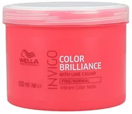 Maski do włosów - Wella Wella INVIGO Brilliance FINE maska do włosów cienkich 500ml 13920 - miniaturka - grafika 1