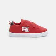 Buty dla chłopców - Sinsay - Sneakersy na rzepy - Czerwony - miniaturka - grafika 1