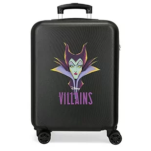Disney Villains Malefica Walizka kabinowa Czarny 38x55x20 cms Twarde ABS Zapięcie szyfrowy z boku 35L 2 kg 4 koła Podwójne bagaż ręczny, czarny, Talla única, walizka kabinowa - Walizki - miniaturka - grafika 1