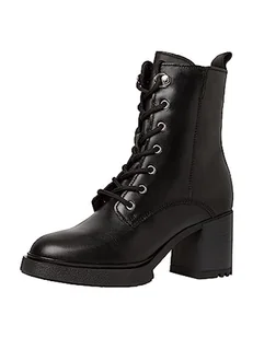 Tamaris Damskie botki 1-1-25279-41, czarna skóra, 38 EU - Botki damskie - miniaturka - grafika 1