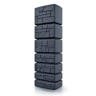 Zbiornik na deszczówkę PROSPERPLAST Tower Stone IDTST350-S433 350 L Antracytowy - Zbiorniki na deszczówkę - miniaturka - grafika 1