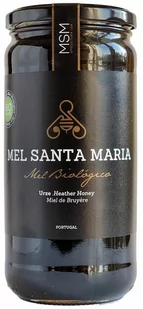 Portugalski miód wrzosowy BIO z regionu Trás-os-Montes Mel Santa Maria 1KG - Miód - miniaturka - grafika 1
