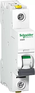 Schneider Electric Wyłącznik nadprądowy jednobiegunowy B AC 25A iC60N A9F03125 - Bezpieczniki elektryczne - miniaturka - grafika 1
