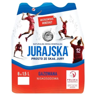 Jurajska - Woda mineralna gazowana - Woda - miniaturka - grafika 1