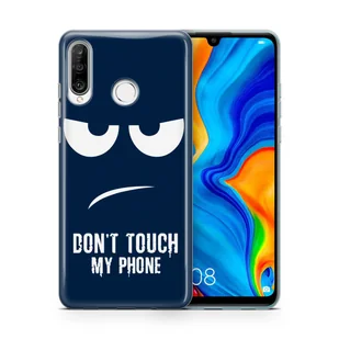 Etui na telefon komórkowy do serii Apple Google Pixel Etui ochronne Bumper Case Ultra Thin, Model: Apple iPhone 12 Pro Max, Wybierz projekt: Dont Touch My Phone Blue - Etui i futerały do telefonów - miniaturka - grafika 1