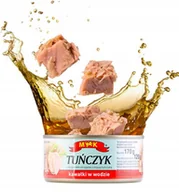 Konserwy i dania rybne - MK Konserwa Tuńczyk Kawałki W SOSIE WŁASNYM SMACZNE TRADYCYJNE OMEGA3 170G - miniaturka - grafika 1