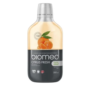 Lbiotica BIOMED PŁYN DO PŁUKANIA JAMY USTNEJ CITRUS FRESH - Pasty do zębów - miniaturka - grafika 2