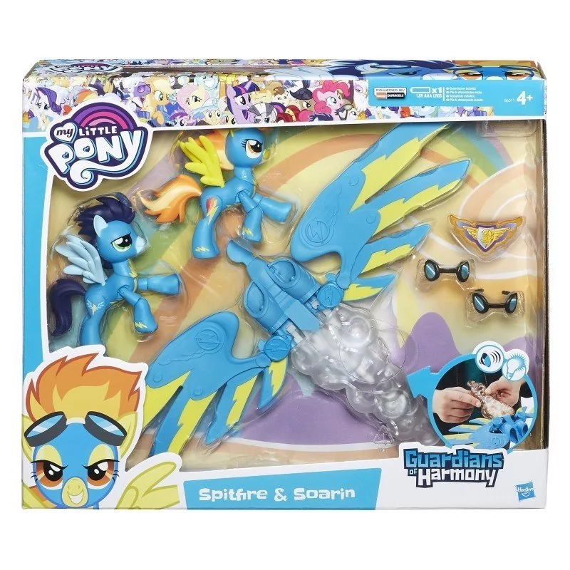 Hasbro My Little Pony Guardians of Harmony Spitfire i Soarin B6011