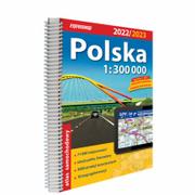 Atlasy i mapy - EXPRESSMAP Atlas samochodowy Polska 1:300 000 - praca zbiorowa - miniaturka - grafika 1