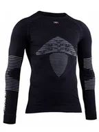 Koszulki sportowe męskie - XBIONIC Koszulka biegowa termoaktywna ENERGIZER 4.0 SHIRT opal black/arctic white - miniaturka - grafika 1