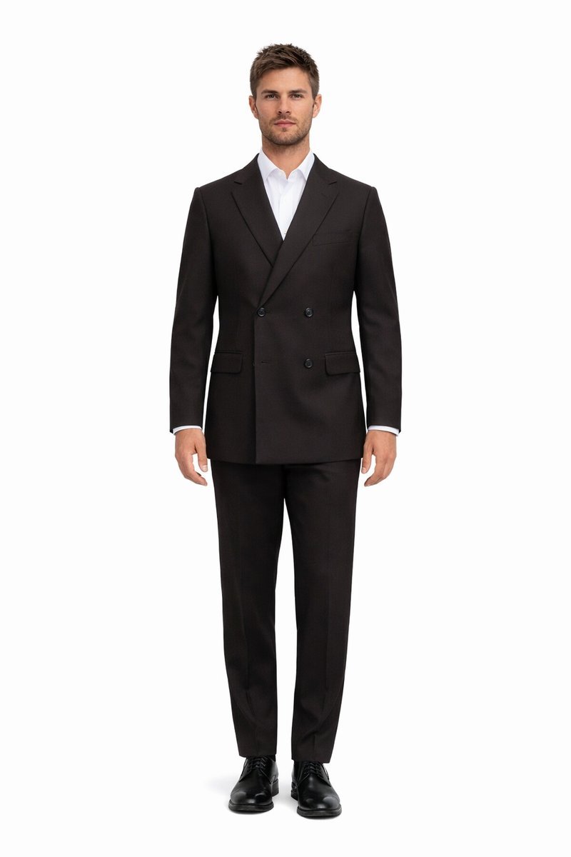 LINDBERGH CZARNA MARYNARKA DWURZĘDOWA SLIM ELEGANCKA 52 I3A