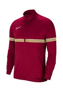 Kurtki męskie - Nike Męska kurtka dresowa Dri-FIT Academy 21, drużynowa czerwona/biała/dżersejowa złota/biała, M CW6113 - grafika 1