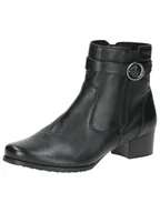 Botki damskie - CAPRICE Damskie botki 9-25420-43, Czarna papka, 39 EU Weit - miniaturka - grafika 1
