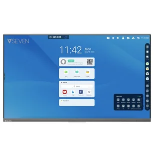 V7 IFP7502-V7PRO tablica interkatywna 190,5 cm (75") 3840 x 2160 px Czarny - Tablice interaktywne - miniaturka - grafika 1