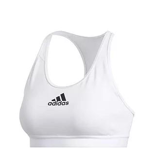 Biustonosze - Adidas damski biustonosz sportowy Drst Ask biały M FR7330 - grafika 1