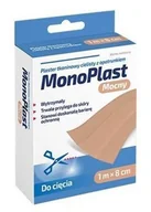 Apteczki i materiały opatrunkowe - Monoplast plaster tkaninowy 1 m x 8 cm, cielisty, 1 sztuka - miniaturka - grafika 1