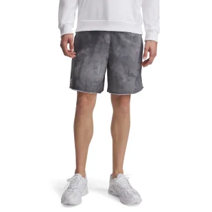 Spodenki krótkie męskie Under Armour Rival Terry AOP Short - Spodenki męskie - miniaturka - grafika 1