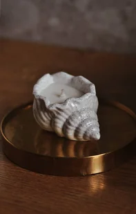 Świeca sojowa MUSZELKA ART 45 G piegusek - Świece - miniaturka - grafika 1